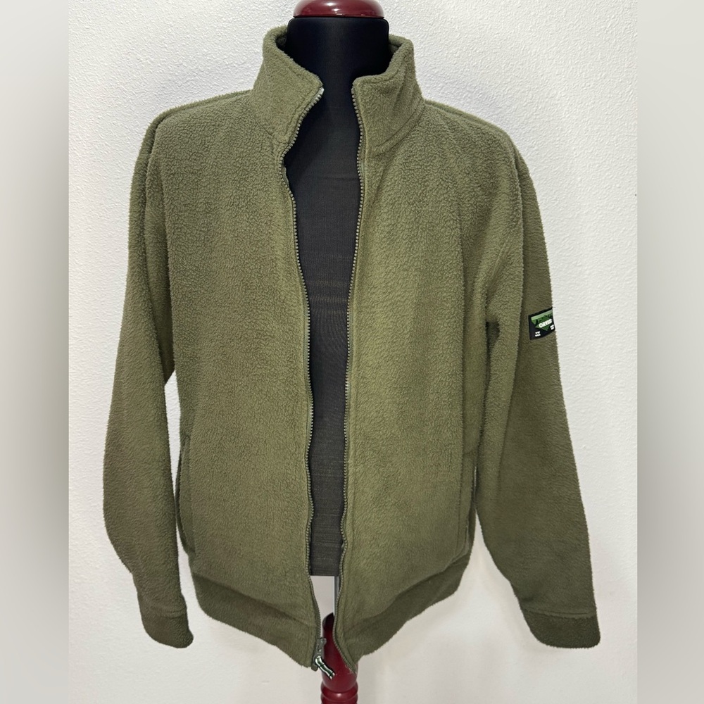 Orvis Classic Collection ‎ Fleece Jacket Men’s Small Army Green 1716801